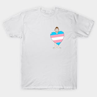 Trans Pride Heart T-Shirt